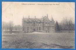 CPA - SEINE ET MARNE - LORREZ LE BOCAGE - CHATEAU DU COMTE DE SEGUR - FACE OUEST - édition G. Delion - Lorrez Le Bocage Preaux