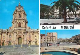 SALUTI DA MODICA (AG)- VEDUTINE - F/G - V. 1965 - Modica