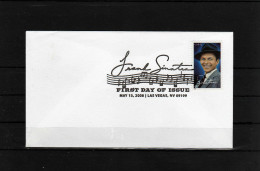 U.S.A: 2008 Fdc Chanteurs Américains "Frank Sinatra" - Singers