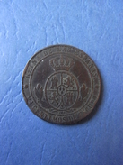 MONNAIE ESPAGNE / ISABEL II / 2 1/2 CENTIMOS DE ESCUDO / 1868 - Monedas Provinciales