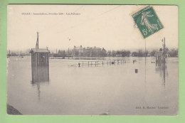POSES : Inondation Février 1910, Les Ecluses. Peu Courant. 2  Scans. Edition Maurer - Otros & Sin Clasificación