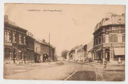 Cpa Courcelles Magasin - Courcelles