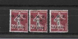 SYRIE 1920-1922 YT 60 SEMEUSE 0/USED - Gebraucht