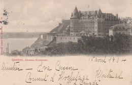 CANADA   QUEBEC    CPA    CHATEAU FRONTENAC - Québec - Château Frontenac