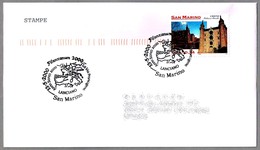 Año Santo 2000 - LA VIA FRANCIGENA. Camino Desde Santiago De Compostela. San Marino 2000 - Cristianesimo