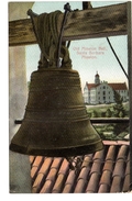 Old Mission Bell,  SANTA BARBARA Mission, California, Pre-1920 Newman Postcard - Santa Barbara