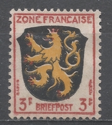 German French Occupation 1945. Scott #4N2 (M) Palatinate District, Coats Of Arms * - Sonstige & Ohne Zuordnung