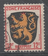 German, French Occupation 1945. Scott #4N6 (U) Palatinate District, Coats Of Arms * - Sonstige & Ohne Zuordnung