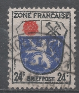 German, French Occupation 1946. Scott #4N9 (U) Saarland, Coats Of Arms * - Sonstige & Ohne Zuordnung