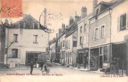 Saint Julien Du Sault     89     Place De L'Eglise.  Commerce   -pli -    (voir Scan) - Saint Julien Du Sault