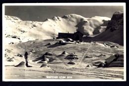 CPA-PHOTO ANCIENNE - SUISSE- WATTENER LIZUM- LE REFUGE EN HIVER- CHAMP DE NEIGE- VOIR VERSO - Cham