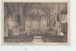 Crécy-en-Ponthieu (80) : Intérieur De L'église En 1950 PF. - Crecy En Ponthieu