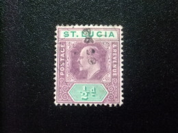 SAINTE-LUCIA ST LUCIA 1904 EDOUARD VII Yvert Nº 47 º FU - Ste Lucie (...-1978)