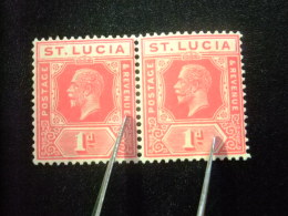 SAINTE-LUCIA ST LUCIA 1921 GEORGE V Yvert Nº 76 ** MNH - Ste Lucie (...-1978)