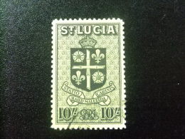 SAINTE-LUCIA ST LUCIA 1938 Armoiries Yvert Nº 121 º FU - Ste Lucie (...-1978)