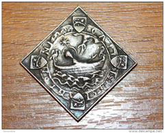 Médaille Religieuse Uniface Reproduction De Sceau à Déterminer - Religious Medal - Royaux / De Noblesse