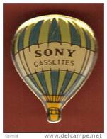 17668-ballon.montgolfiere .sony  Cassettes. - Luchtballons