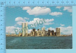 New York USA  - World Trade Center , " Twin Towers" -  2 Scans - World Trade Center