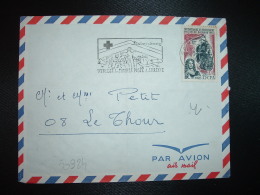 LETTRE Par Avion Pour La FRANCE TP ILE BOURBON 15F CFA 0BL.MEC.17 1 1967 SAINT DENIS + UTILISEZ LES TIMBRES POSTE A SURT - Storia Postale