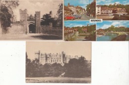 Angleterre - Sussex - Arundel - 3 Cartes   : Achat Immédiat - Arundel