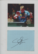 WERNER SCHLAGER (Autriche) - Tennis De Table Ping Pong - Sportspeople