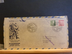 A7880   LETTER  1° FLIGHT  TO BANGKOK  1949 - Storia Postale