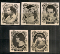 ARTISTS - 1920´s - Lot Of  5 CARDS Rare!! CIGARRILLOS La Favorita  From CANARIAS Is. - Sonstige
