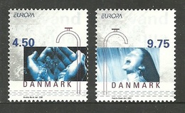 DENMARK 2001 EUROPA WATER MINERALS OMNIBUS SET MNH - Nuevos