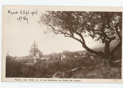 26 - Drome - Nyons Les Forts Et La Tour Randonne ( Au Travers Des Oliviers ) 1934 - Nyons