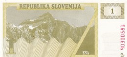 SLOVENIA  1 TOLARJEV    1990  FDS - Eslovenia