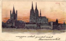 T2/T3 1899 Köln, Verlag Emil Storch 'Kosmos' Litho S: Basch Árpád - Unclassified