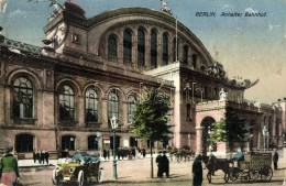 T3/T4 Berlin, Anhalter Bahnhof / Railway Station, Automobile (Rb) - Non Classificati