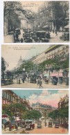 ** * London, Bank Of England, Piccadilly Circus - 3 Pre-1945 Postcards - Ohne Zuordnung