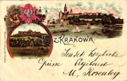 T2/T3 Kraków, Krakowa; Wawel, Zamek Królewski, Kopiec Kosciuszki / Castle, Mound, Blessed Bronislawa... - Non Classés