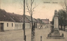 T4 Zdánice, Námestí / Square, Monument (cut) - Non Classés