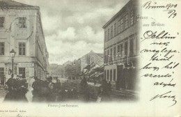 T2 Brno, Brünn; Franz Josefstrasse / Street View With Depot Shop - Unclassified