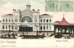 T2/T3 Pernambuco, Estacao Central / Central Railway Station, TCV Card (EK) - Non Classificati