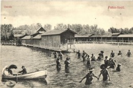 T2 PalicsfürdÅ‘, Palic; Uszoda, FürdÅ‘zÅ‘k, Vig Zsigmond Sándor Kiadása / Swimming Hall,... - Non Classés