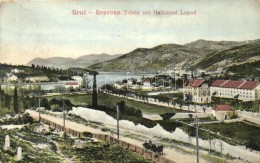 T2/T3 Gruz, Gravosa; Totale Mit Halbinsel Lopud / General View, Lopud Peninsula (EK) - Ohne Zuordnung