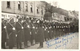 T2 1938 Munkács, Mukacheve; Bevonulás, Katonák / Entry Of The Hungarian Troops, Soldiers,... - Non Classificati