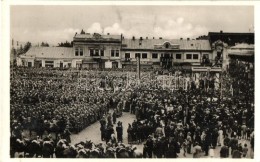 T2/T3 1938 Beregszász, Berehove; Bevonulás, Drogéria / Entry Of The Hungarian Troops, Drug... - Ohne Zuordnung