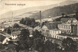 * T2/T3 Nagyszabos, Nagyszlabos, Slavosovce; Papírgyár / Paper Factory (EK) - Unclassified