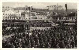 T2 1938 Léva, Levice; Bevonulás, Tábori Mise A Kossuth Téren / Entry Of The Hungarian... - Unclassified