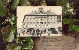 T2/T3 Szatmárnémeti, Satu Mare; Kereskedelmi Bank Palota, Kiadja LÅ‘vy M. Art Nouveau Litho Kerettel... - Unclassified