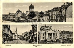 T2/T3 Nagyvárad, Oradea; Körösparti Részlet, Neológ Zsinagóga,... - Unclassified