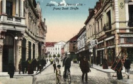 ** T2 Lugos, Lugoj; Deák Ferencz Utca, Hörger Ferenc üzlete / Street, Shops - Unclassified