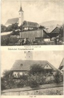 T4 FelsÅ‘sófalva, Ocna De Sus; Templom és Papi Lak, Ruczeszdorfer Felvétele / Church, Parish... - Unclassified