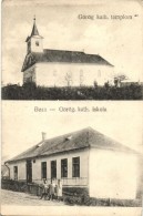 ** T3 Buza, Görög Katolikus Templom, Iskola / Greek Catholic Church, School (fa) - Unclassified