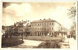 * T2 1944 Beszterce, Bistritz, Bistrita; Fritz Maroscler Textilüzlete, Foto-Sport üzlet / Square, Textile... - Non Classificati