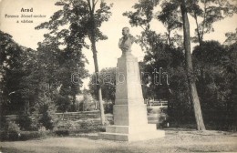 * T2/T3 Arad, Ferenc József Szobor A Várban / Statue In The Caste Park  (Rb) - Non Classificati